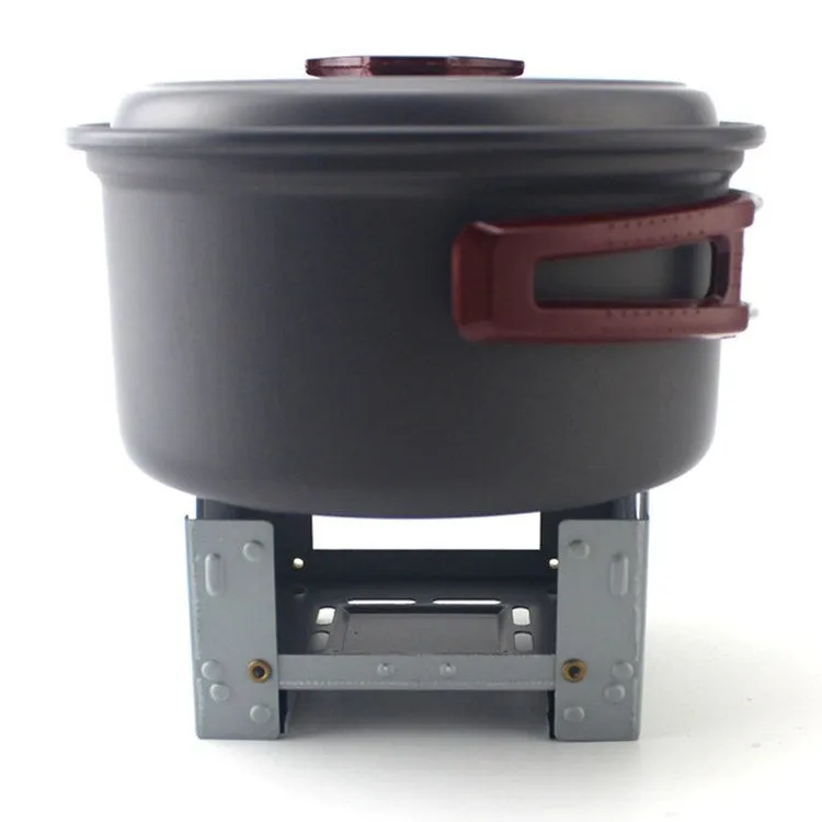 2 PCS Outdoor Picnic Stove Solid Fuel Stove Portable Stove Without Pot