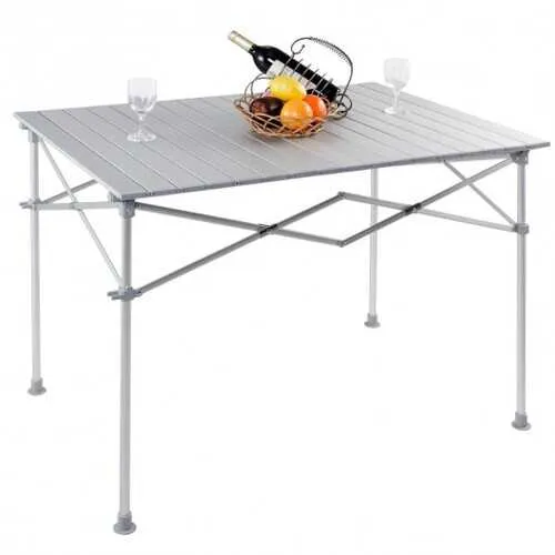 Aluminum Lightweight Folding Picnic Camping Table