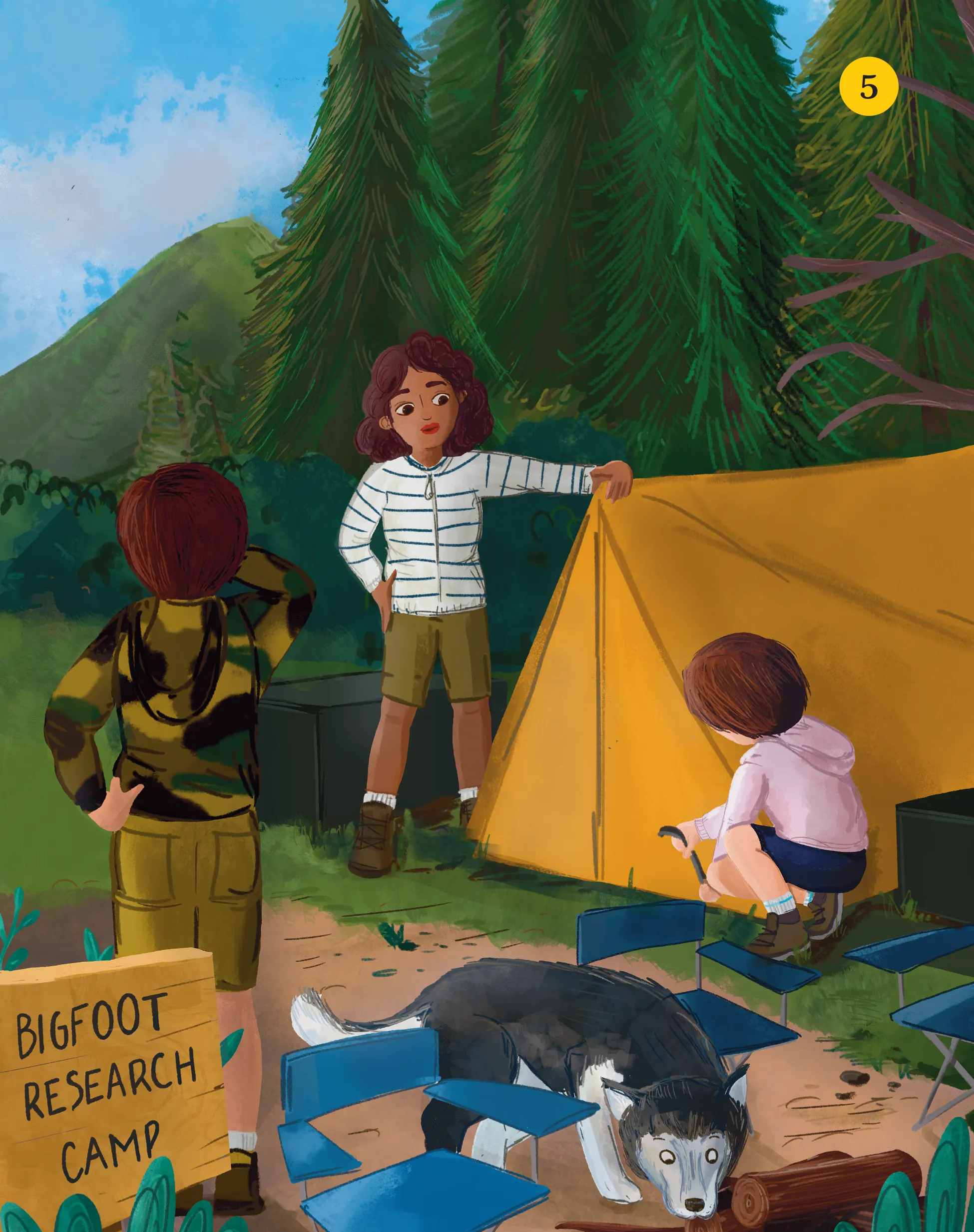 Big Bigfoot's Secret Vacation, Children's Book