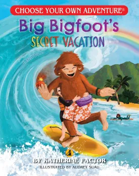 Big Bigfoot's Secret Vacation, Children's Book