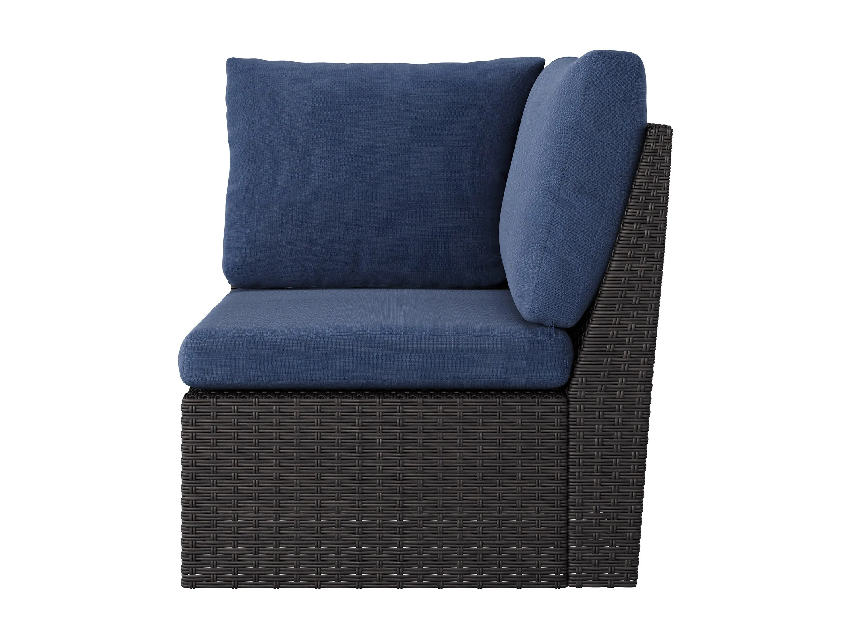 Blue Outdoor Sectional Corner Chair