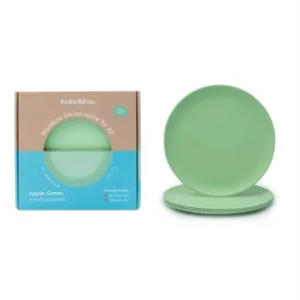 Bobo & Boo Bamboo 25cm Single Plate - Apple Green