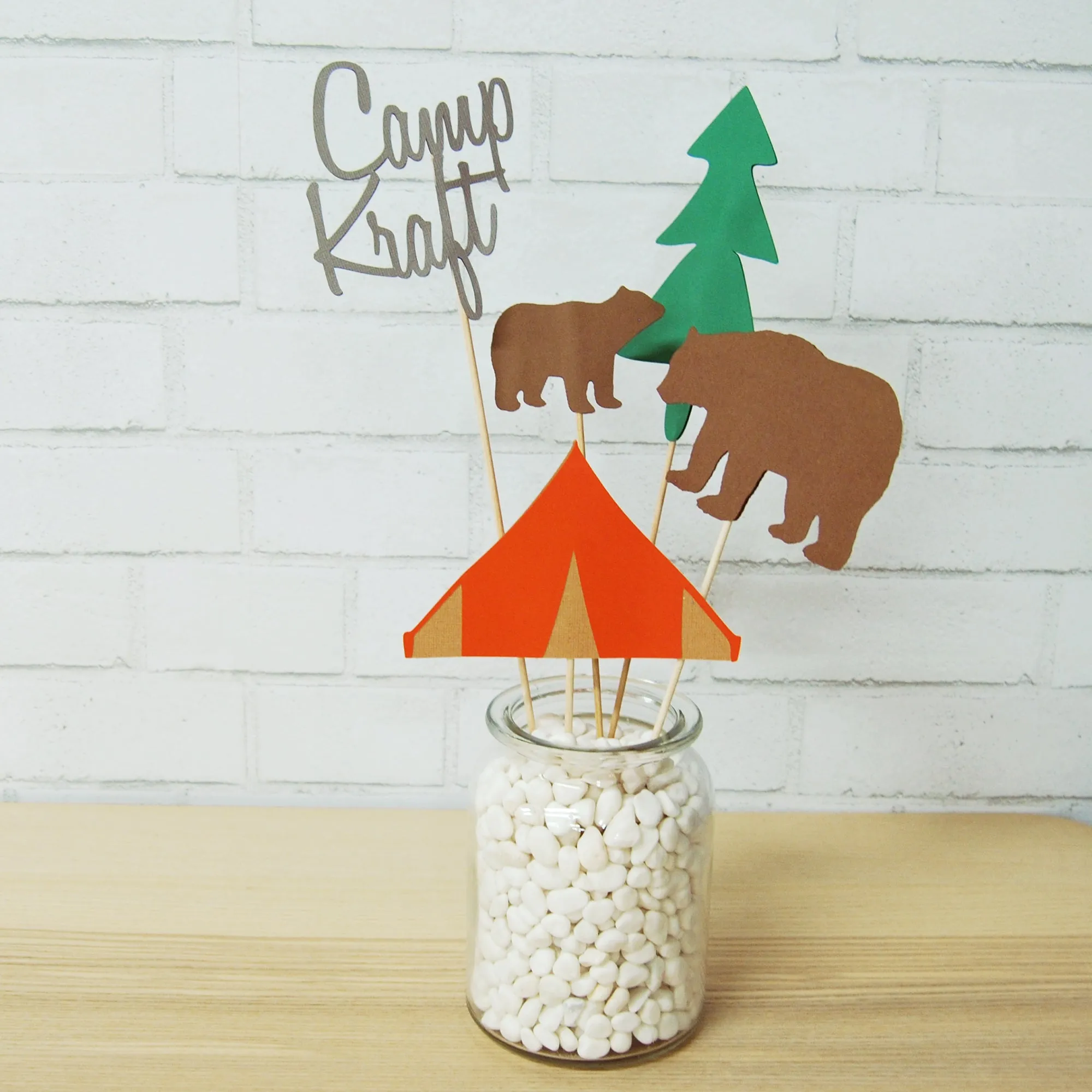 Camping Centerpiece