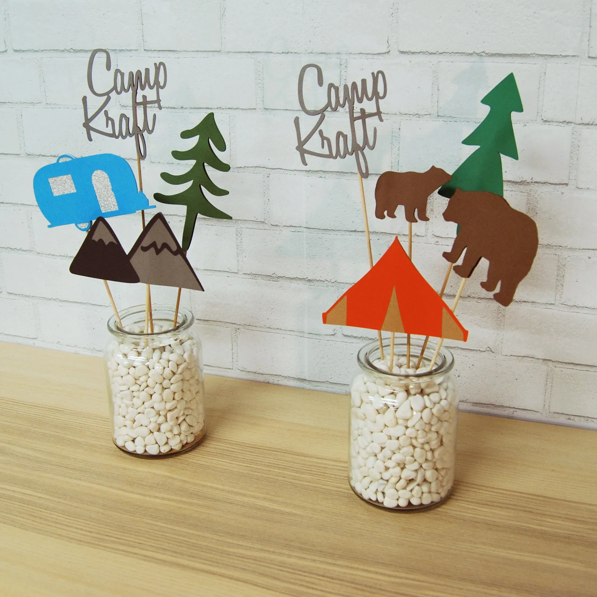 Camping Centerpiece