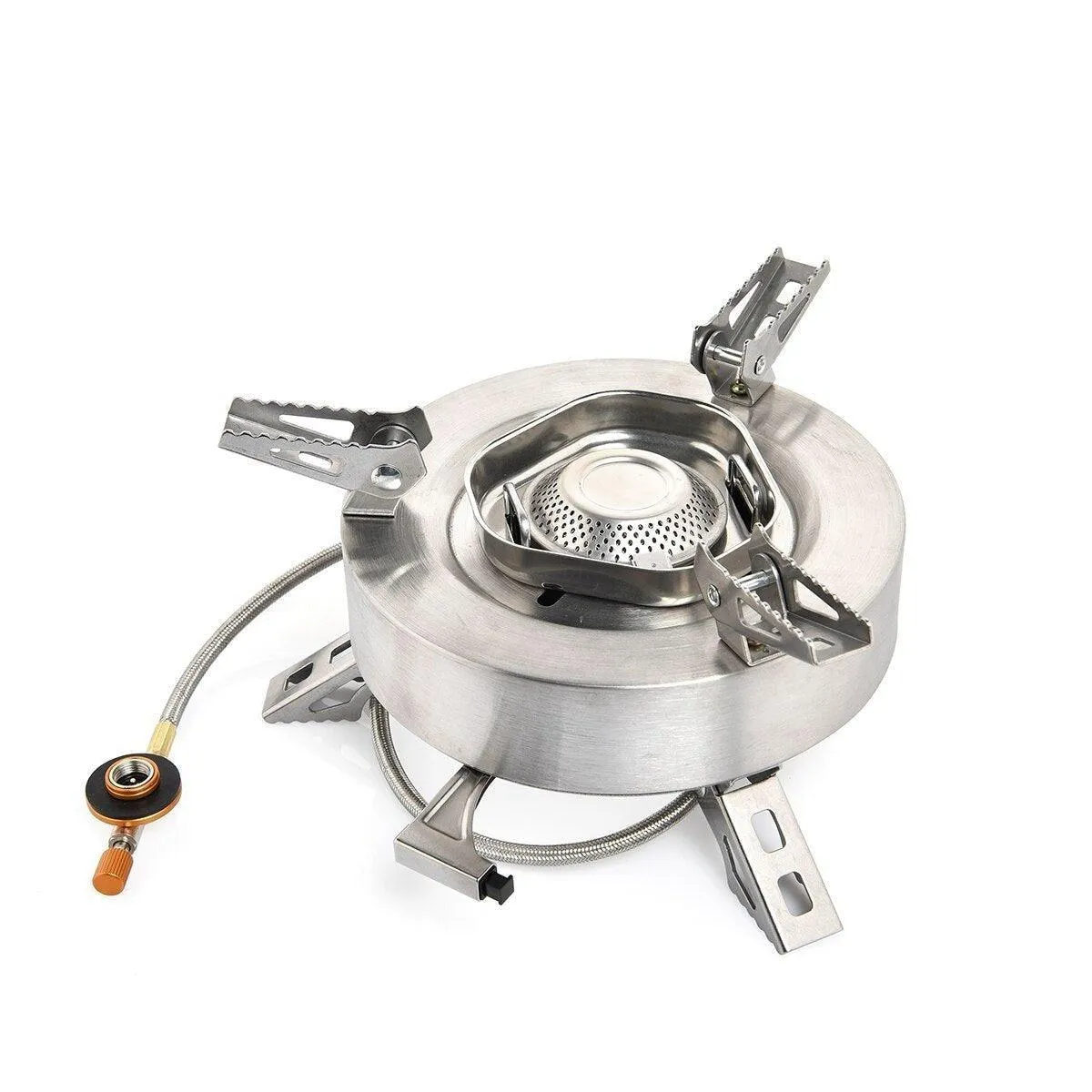 Camping Tourist Burner Gas Stove Outdoor Cookware Portable Furnace Picnic Barbecue Equipment Tourism Supplies Big Power