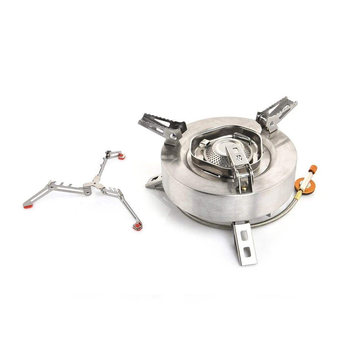 Camping Tourist Burner Gas Stove Outdoor Cookware Portable Furnace Picnic Barbecue Equipment Tourism Supplies Big Power