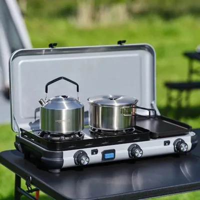 Campingaz Camping Kitchen 2 Multi Cook Camping  Gas Cooker