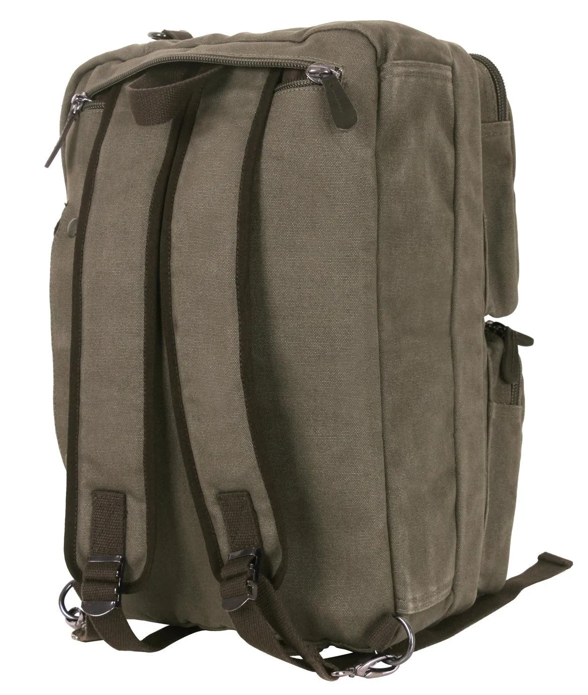 Canvas Briefcase Backpack