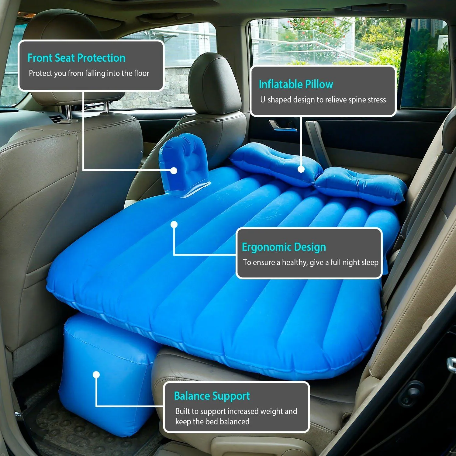 Car Air Mattress Bed Inflation