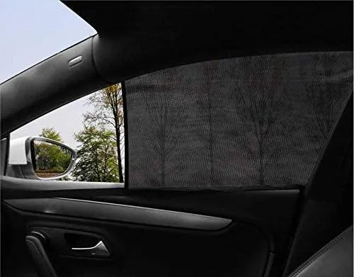 Car Window Sunshade, Universal Auto Rear Window Sunshades(2 Pack)