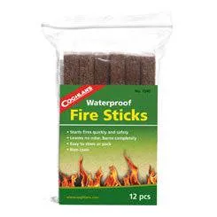 Coghlans Waterproof Fire Sticks 12 Piece