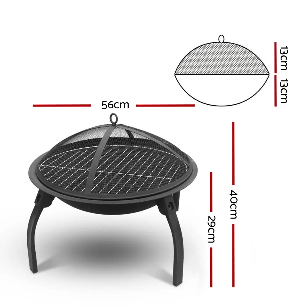 Fire Pit/BBQ 56cm