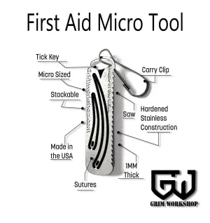 First Aid Micro Tool: EDC First Aid Tool