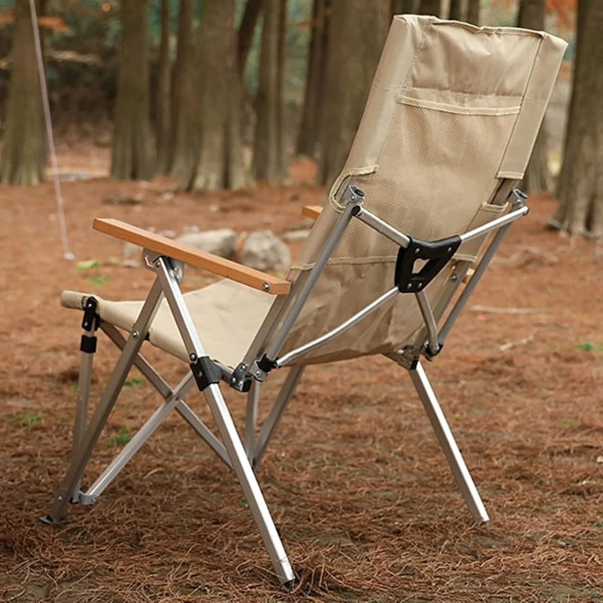 Foldable Aluminium Camping/Beach Chair