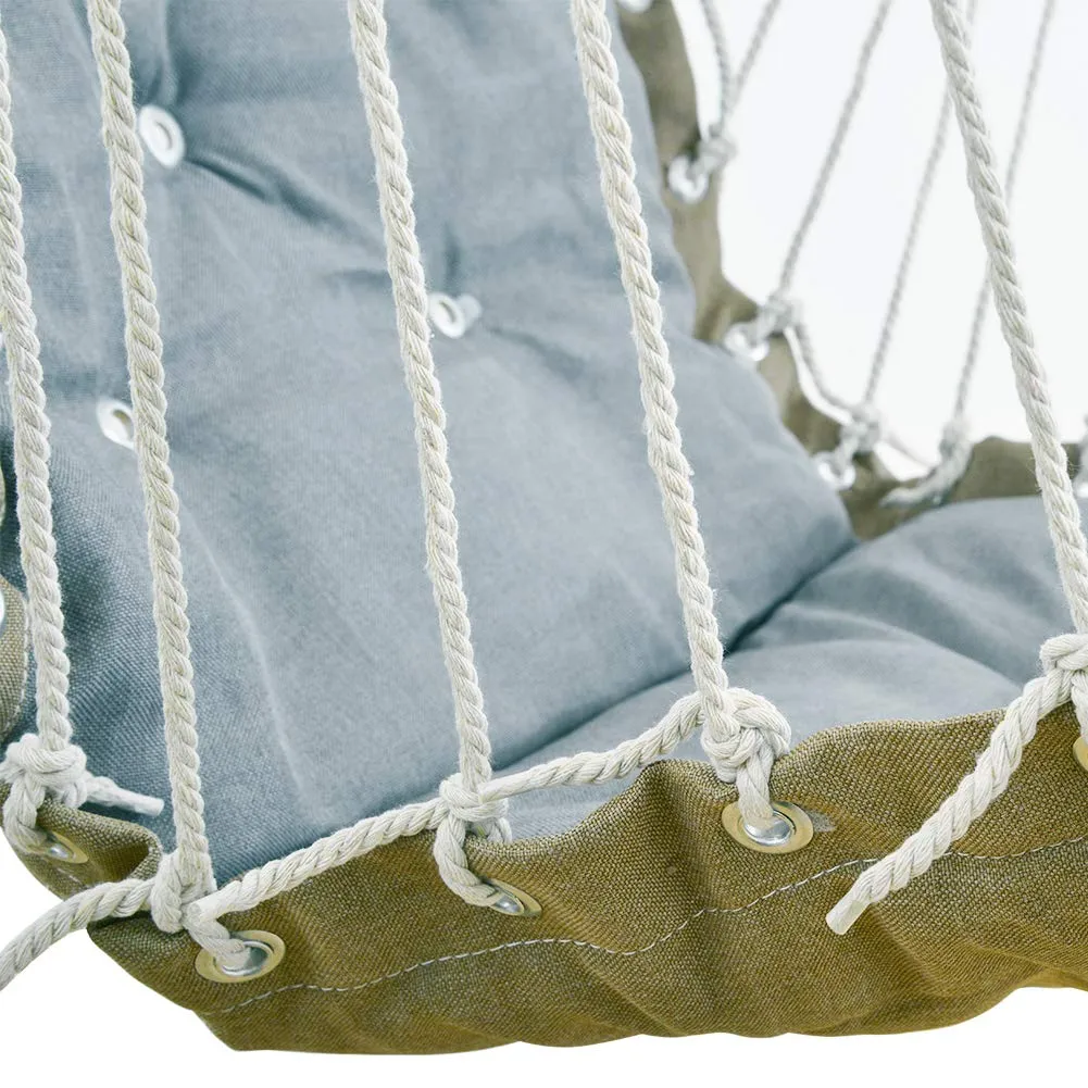 Hanging Rope Hammock Chair Swing Seat - Lazy Daze Hammocks