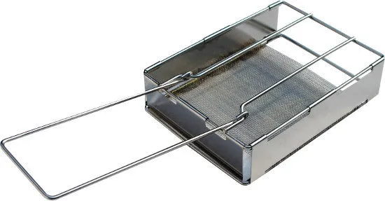 Kampa Crust Folding Camping Stainless Steel Toaster CW0052