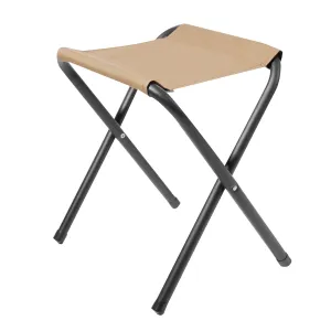 Lightweight Folding Camp Stool - Coyote Brown