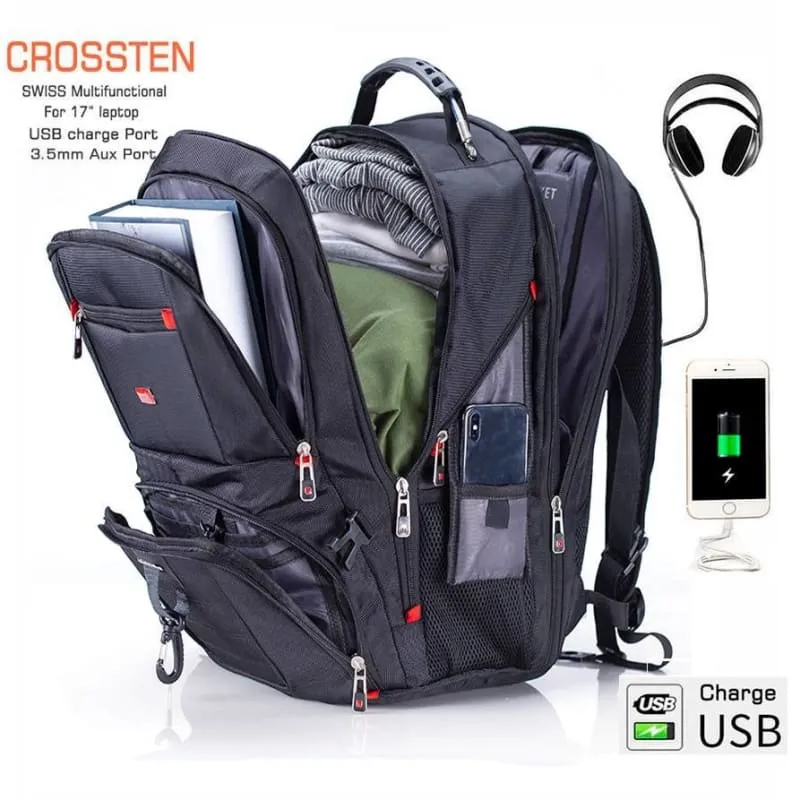 Multifunctional Laptop Backpack Waterproof