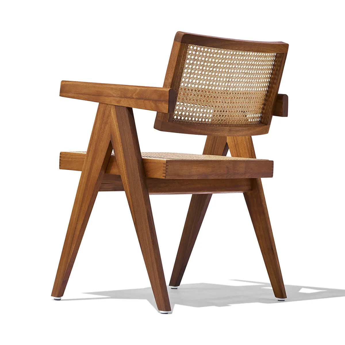 Pierre J. Teak Arm Dining Chair - Indoor / Outdoor Chair by Soho Concept