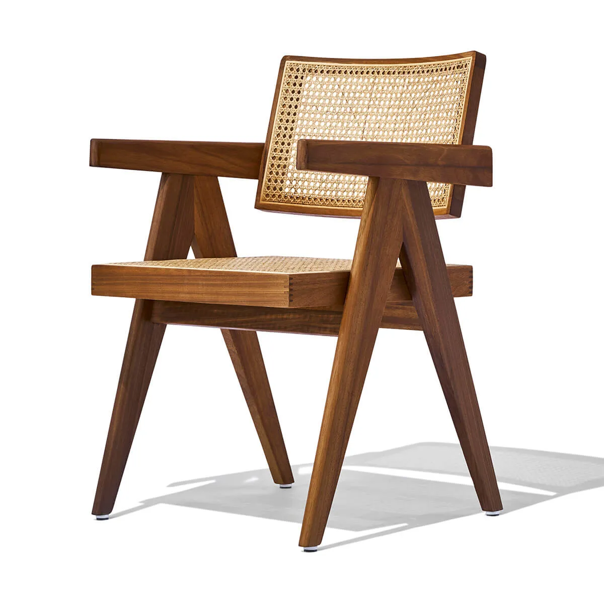 Pierre J. Teak Arm Dining Chair - Indoor / Outdoor Chair by Soho Concept