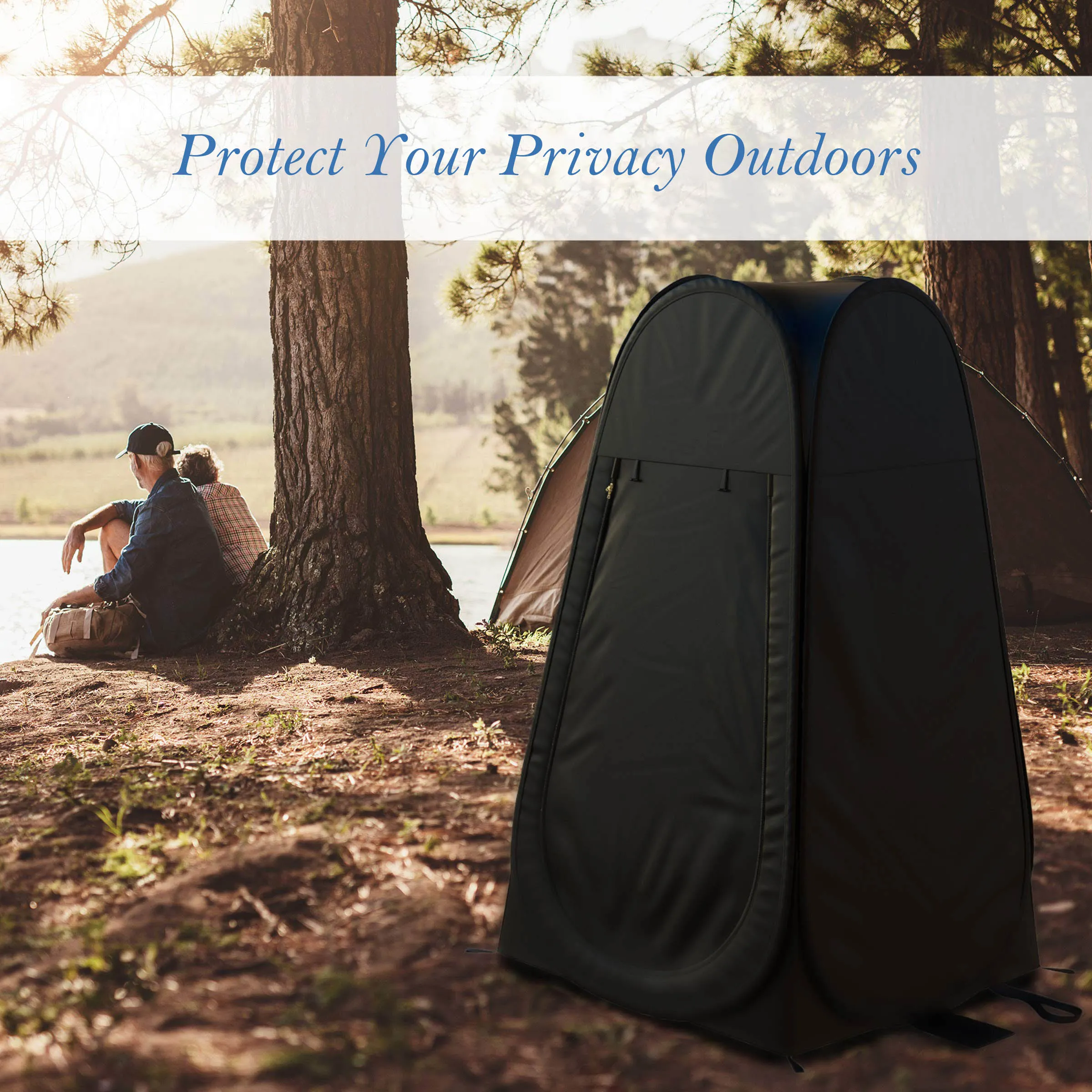 Portable Pop Up Outdoor Privacy Tent - Instant Dressing and Showering