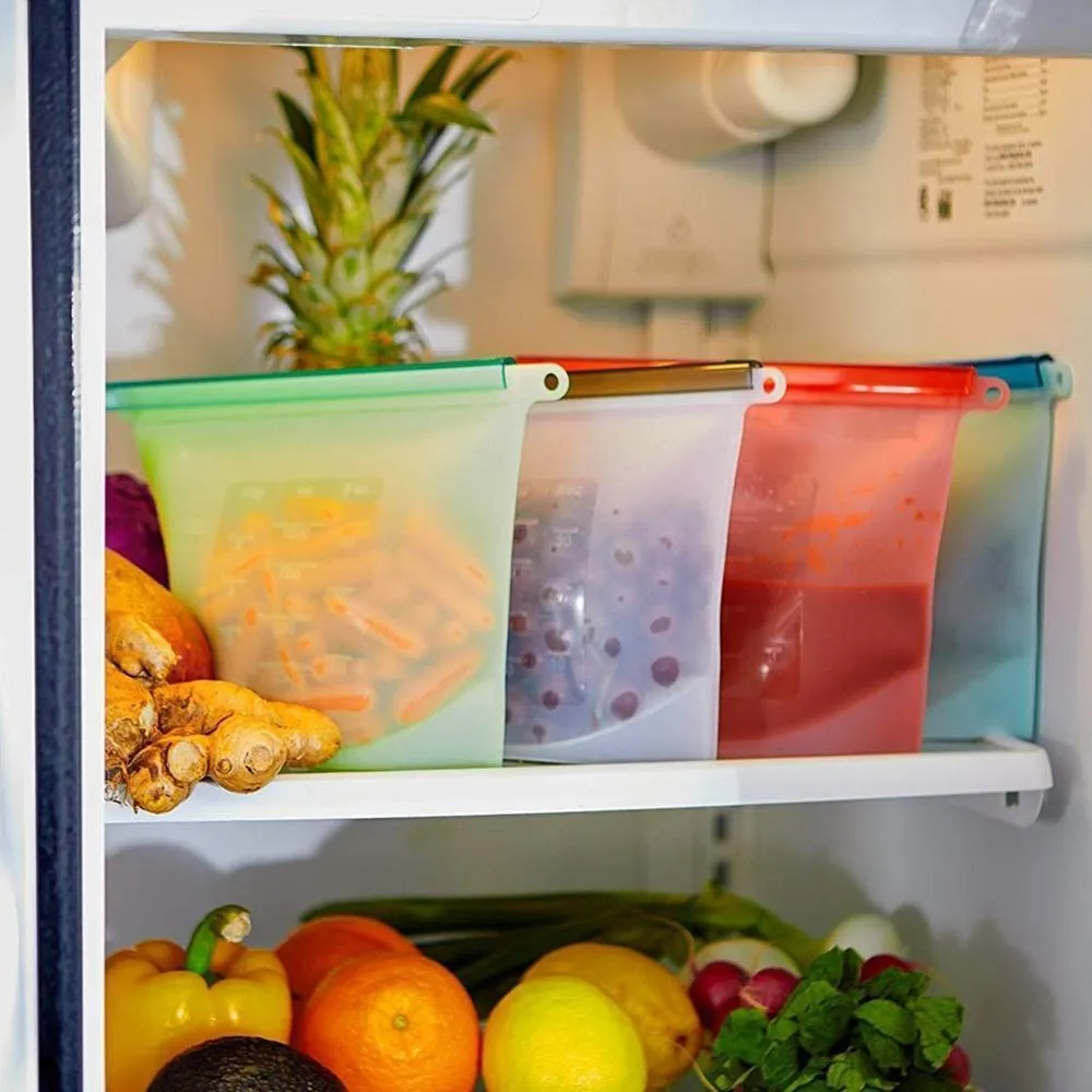 Certainly! Here’s an optimized title for your e-commerce product:

**Premium FDA Approved Reusable Silicone Food Storage Bags – Eco-Friendly & Durable Kitchen Storage Solution**

Feel free to let me know if you would like any further modifications!