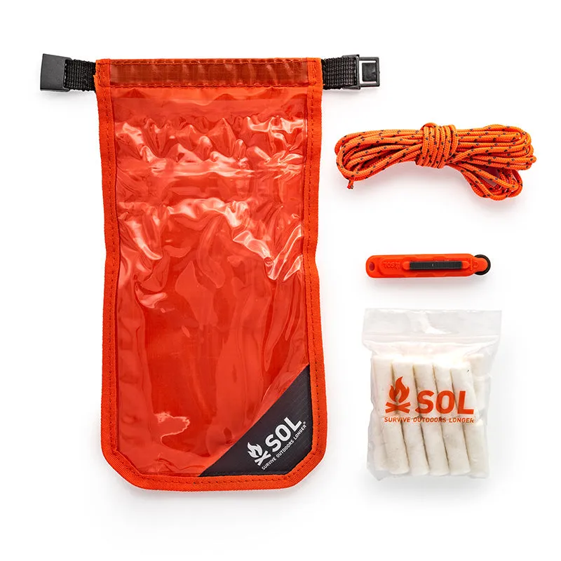 Premium SOL Fire Lite Survival Kit in Waterproof Dry Bag