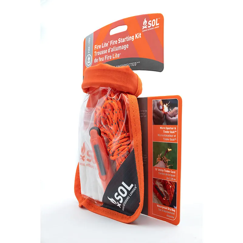 Premium SOL Fire Lite Survival Kit in Waterproof Dry Bag