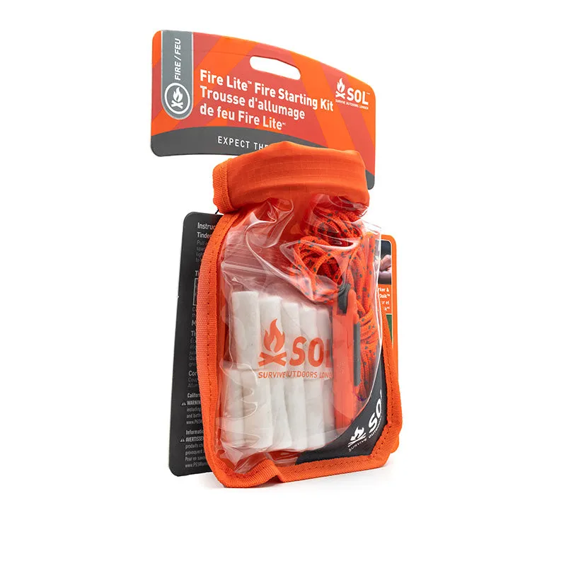 Premium SOL Fire Lite Survival Kit in Waterproof Dry Bag