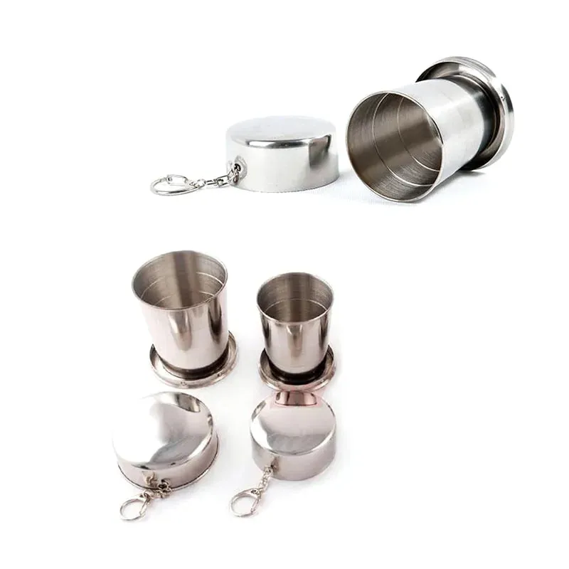 Stainless Steel Camping Folding Cup