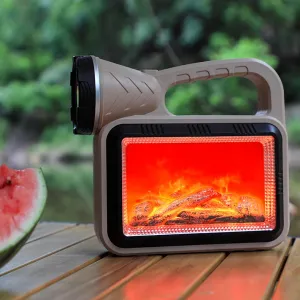 Sun Glow Solar LED Camping Flashlight