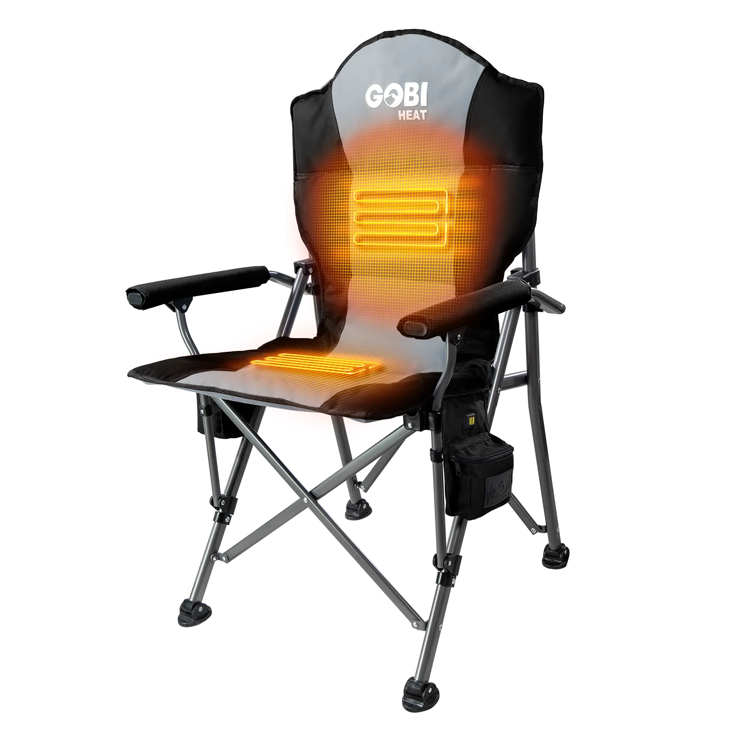 Terrain Heated Camping Chair Slate