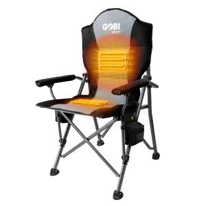 Terrain Heated Camping Chair Slate