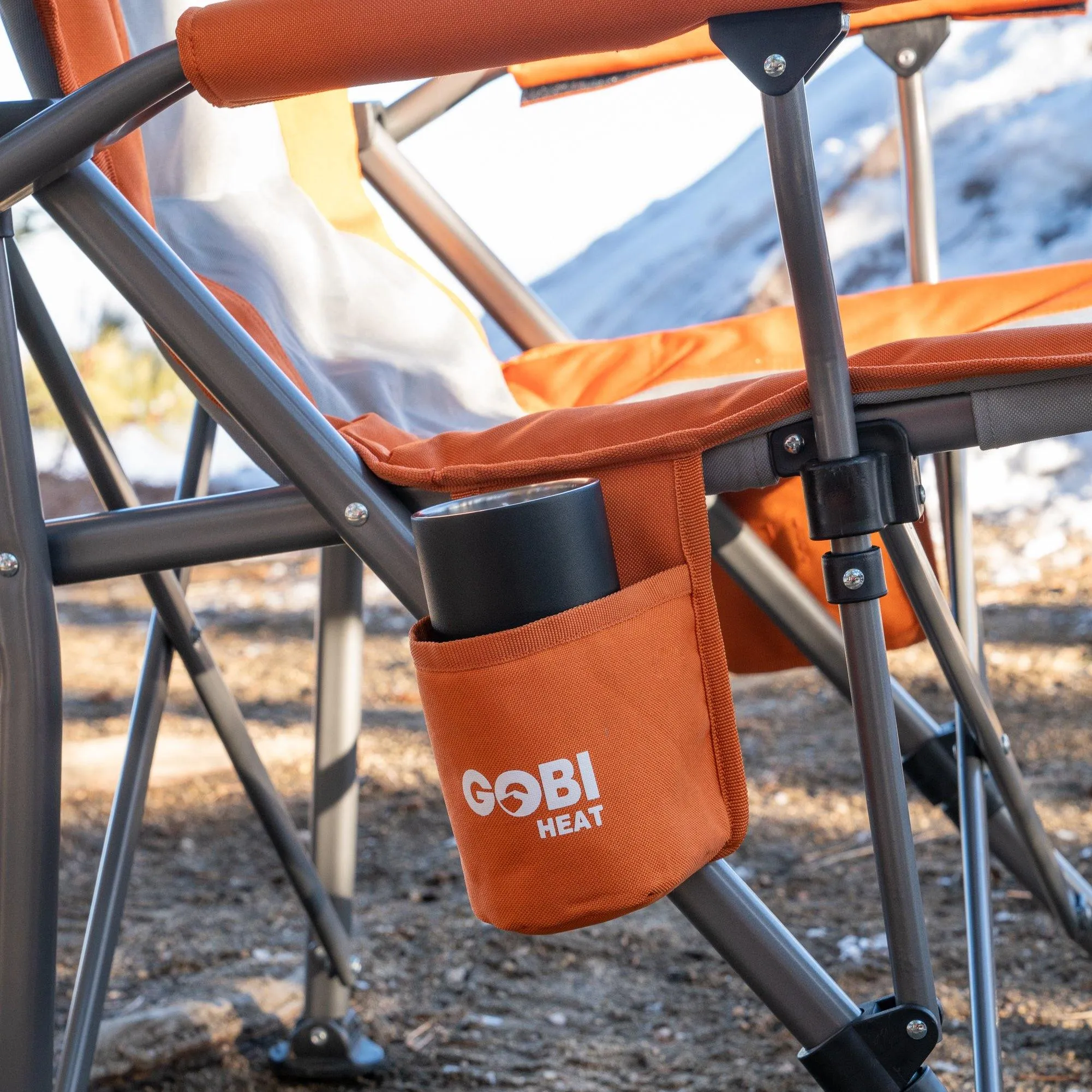 Terrain Heated Camping Chair Slate