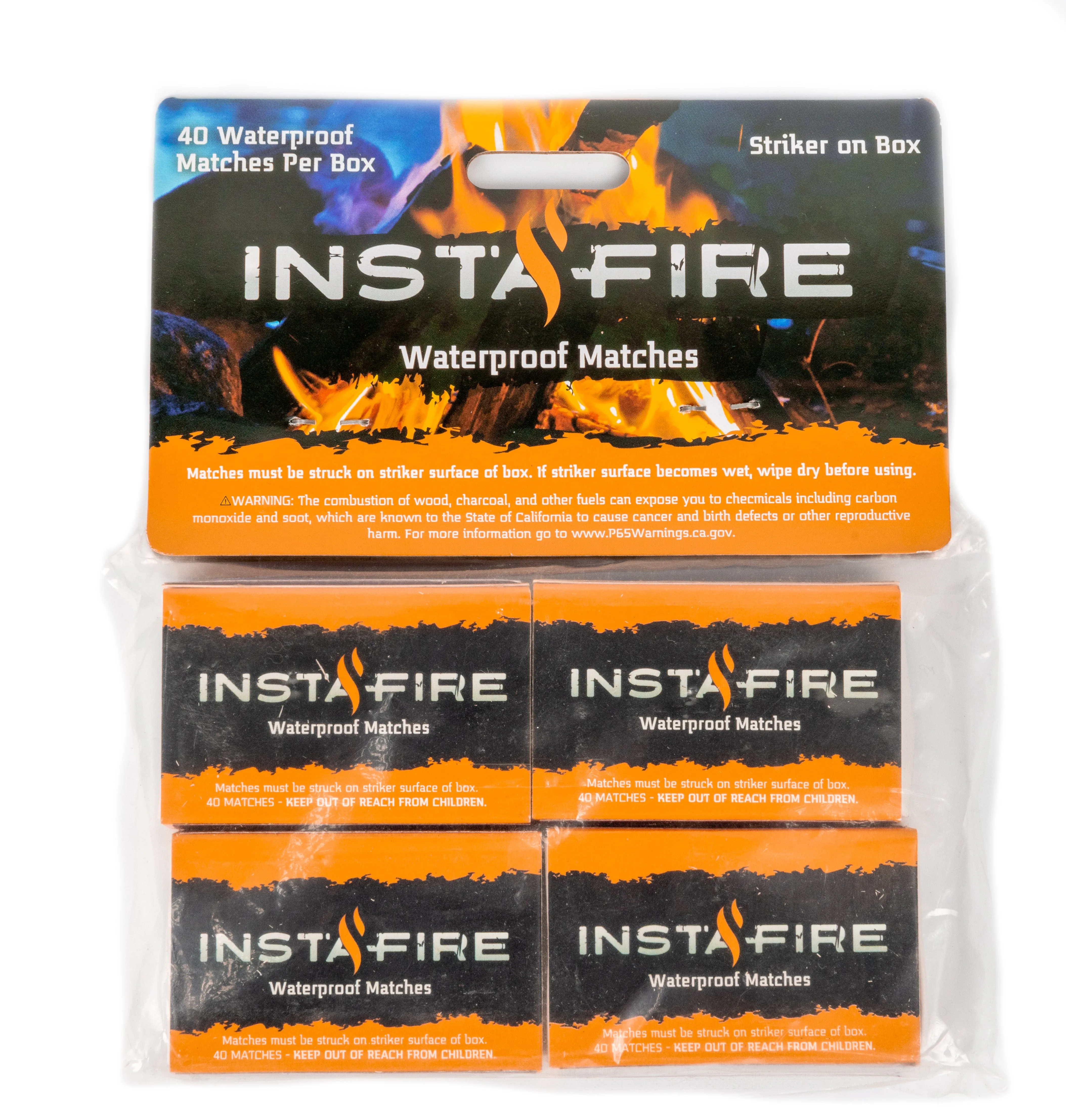 Waterproof Matches 4 (4-packs)