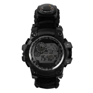 Waterproof Tactical Watch,Multifunctional Outdoor Watch Gear