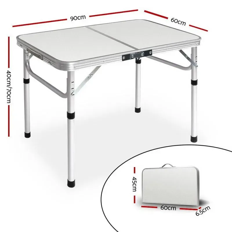 Weisshorn Foldable Kitchen Camping Table | 90cm