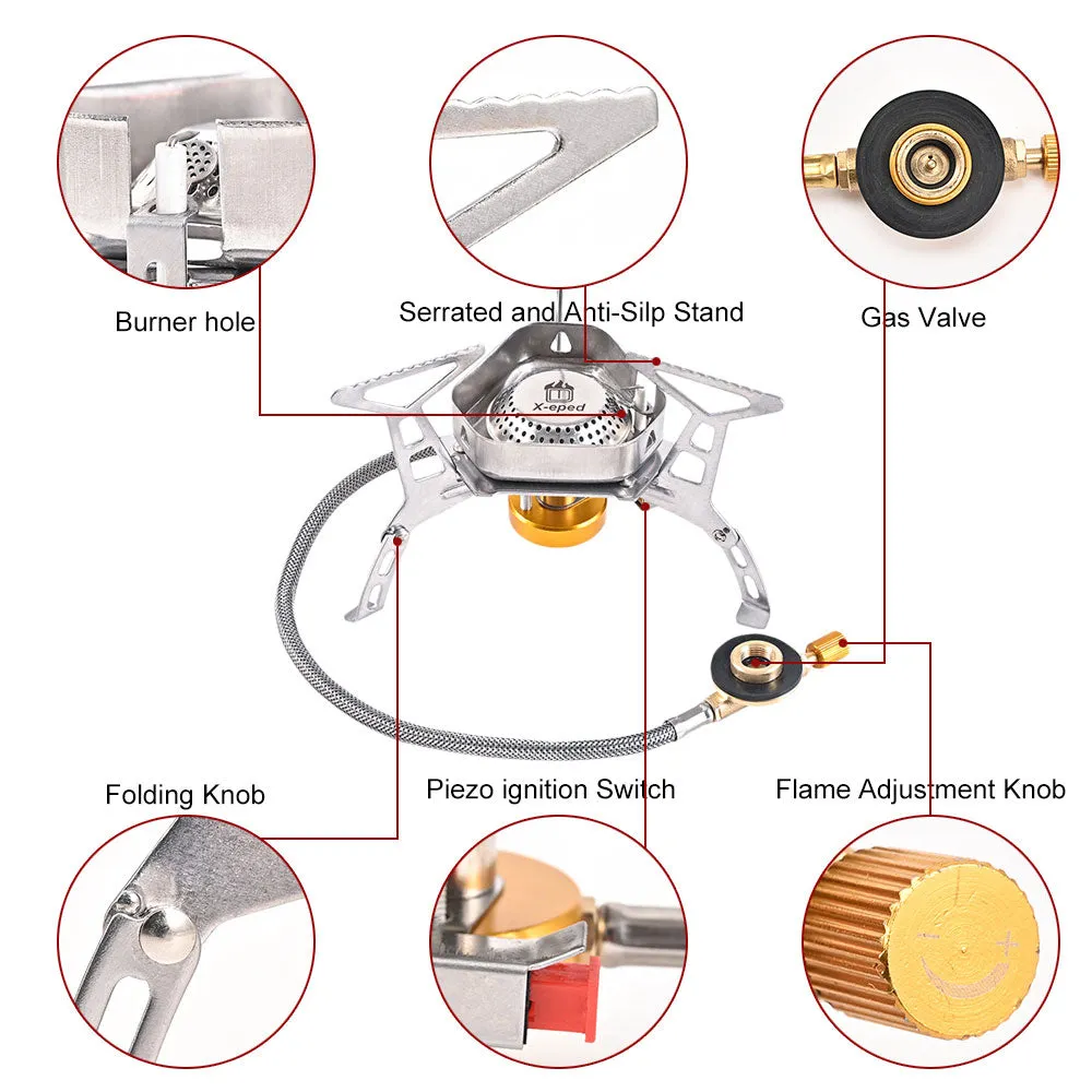 Windproof Outdoor Camping Gas Stove